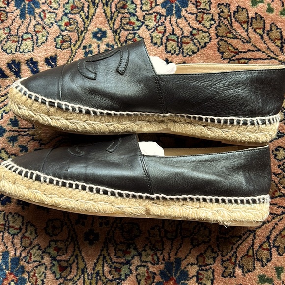 Black Chanel Espadrilles (Used - Very Good Condition) - Picture 4 of 9